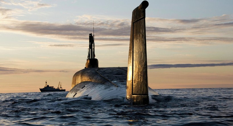 Một tàu ngầm hạt nhân của Nga