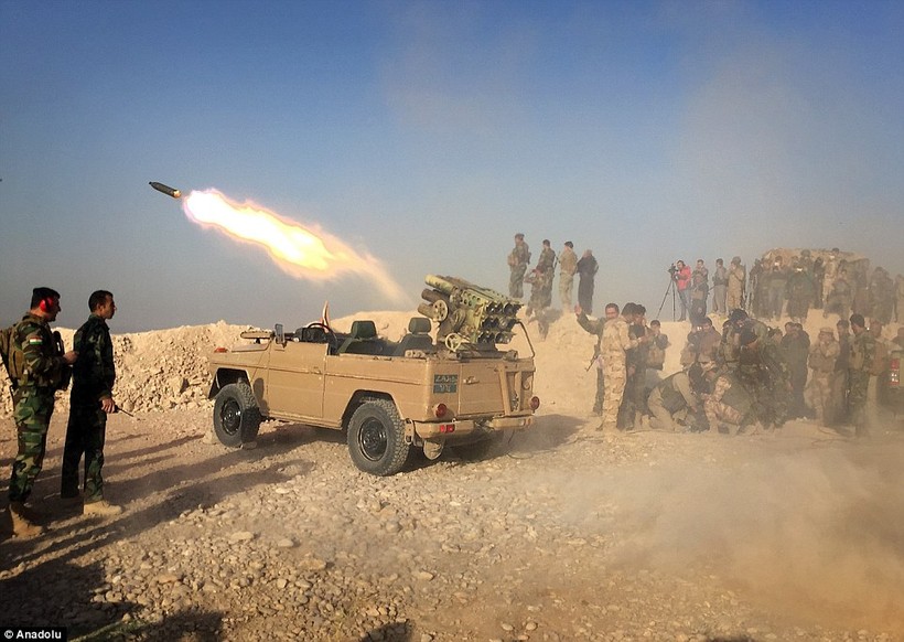 Quân đội Iraq đang tấn công tái chiếm Mosul từ tay IS