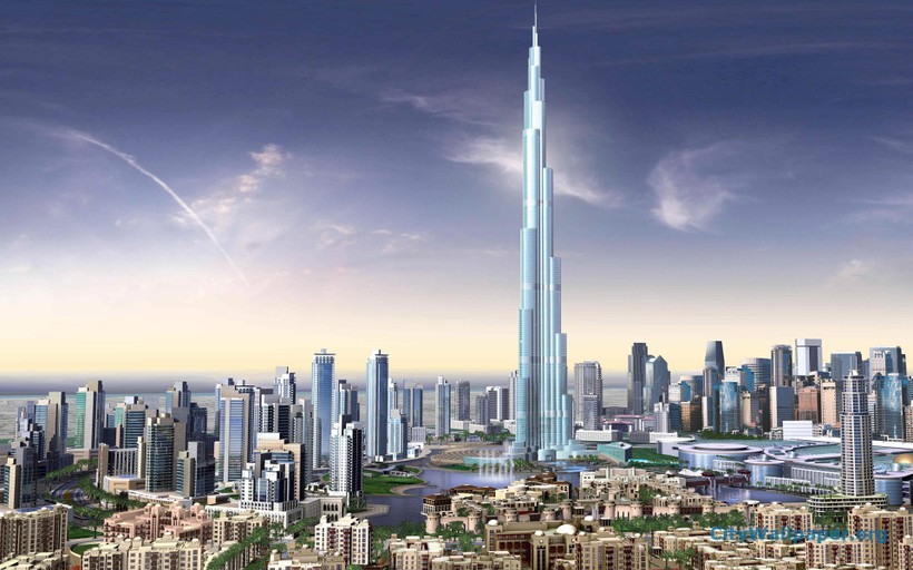 Tòa nhà chọc trời Burj Khalifa 