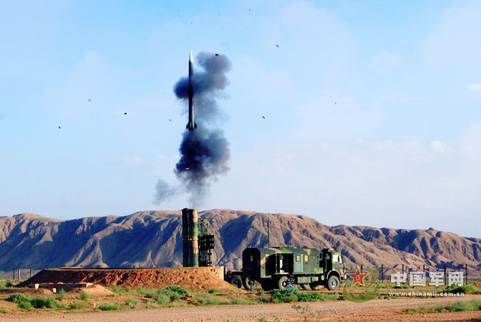 Tên lửa HQ-9 của Trung Quốc khai hỏa trong cuộc tập trận