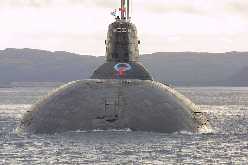 "Quái vật biển" - Tàu ngầm lớp Typhoon của hải quân Nga