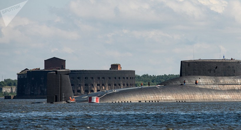 Tàu ngầm hạt nhân khổng lồ Akula của hải quân Nga