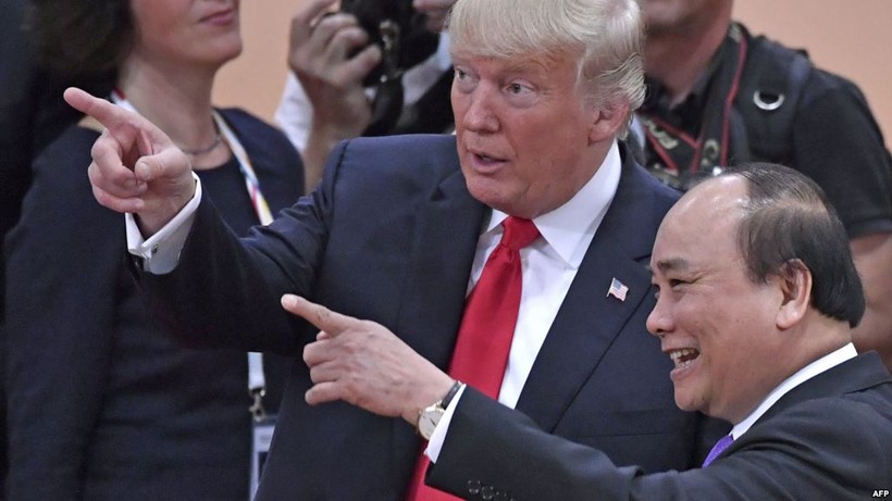 Thủ tướng Nguyễn Xuân Phúc và Tổng thống Mỹ Donald Trump