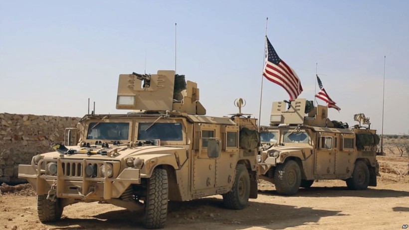 Lực lượng Mỹ hiện diện tại chiến trường Syria