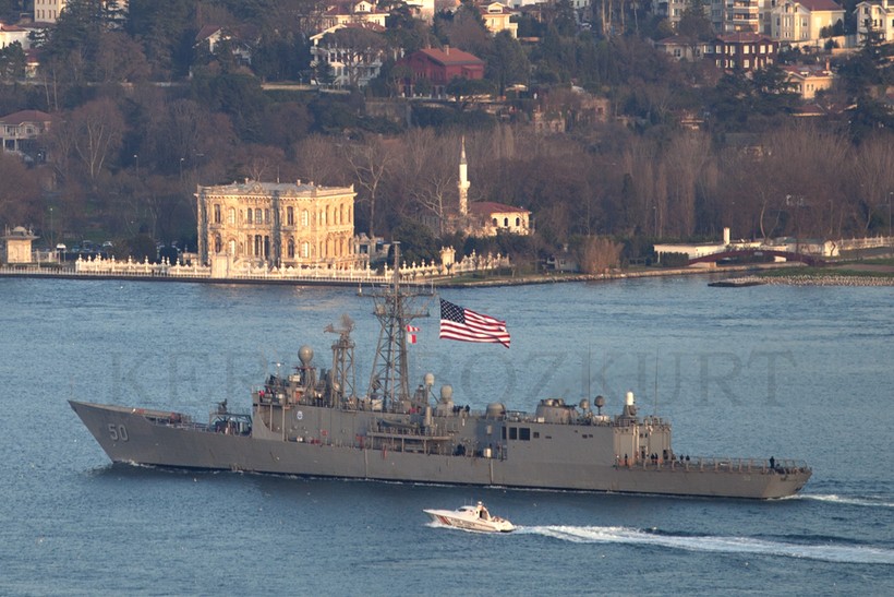 Mỹ liên tục điều chiến hạm vào Biển Đen gửi thông điệp tới Nga
