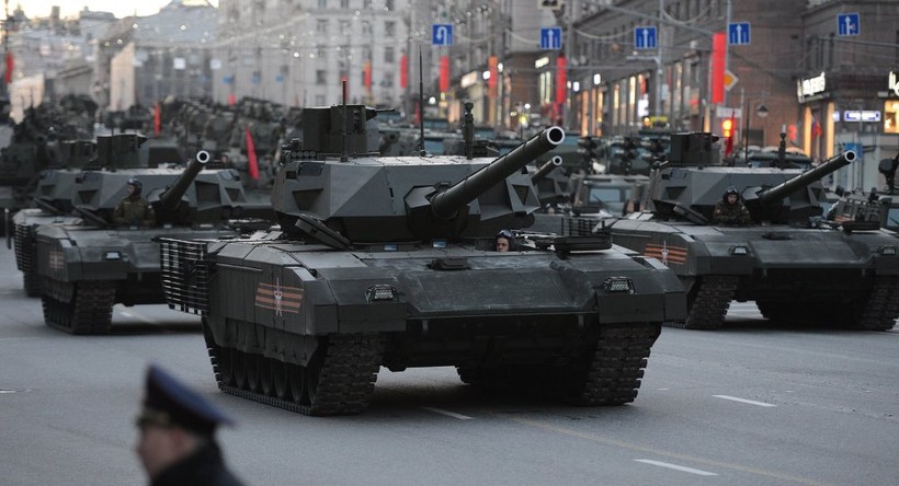 Siêu tăng Armata của Nga trong lễ duyệt binh kỷ niệm Ngày chiến thắng