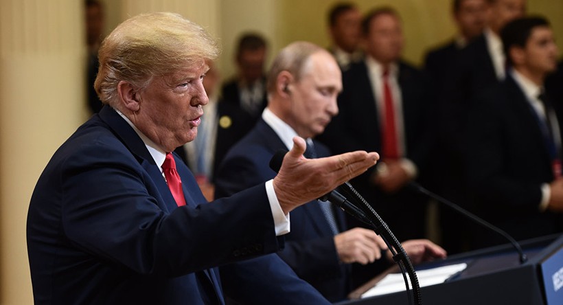 Hai ông Trump và Putin họp báo sau thượng đỉnh tại Helsinki hôm 16/7