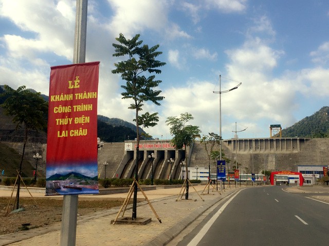 Ngày 20/12, chính thức khánh thành nhà máy Thủy điện Lai Châu