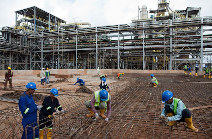 Công nhân xây dựng tại Malaysia