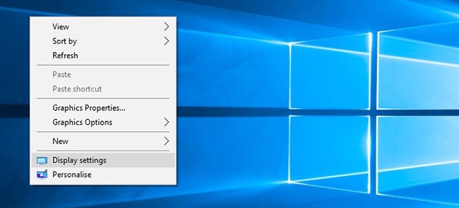 Cách thay đổi độ phân giải màn hình trên Windows 10