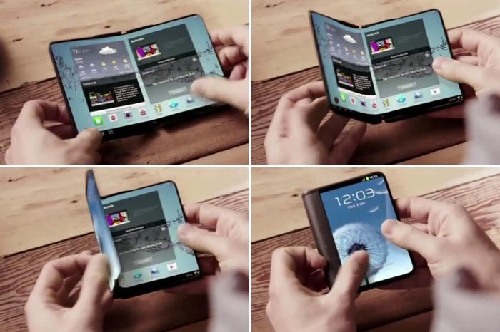 Galaxy X sẽ là smartphone có thể gập lại của Samsung?