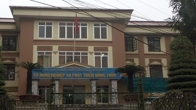 Trụ sở Sở Nông nghiệp và Phát triển nông thôn tỉnh Thái Nguyên. 