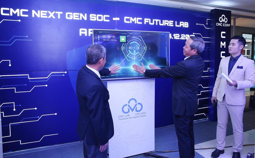 CMC NextGen SOC là sự kết hợp giữa 3 yếu tố: Con người, Công nghệ tương lai và Quy trình. Ảnh: Trang Minh