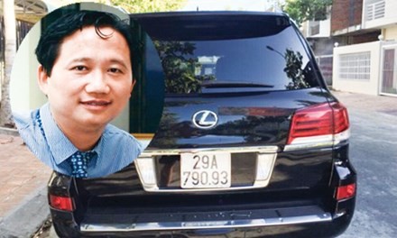 Ông Trịnh Xuân Thanh và chiếc Lexus tư nhân đã từng được cấp biển xanh
