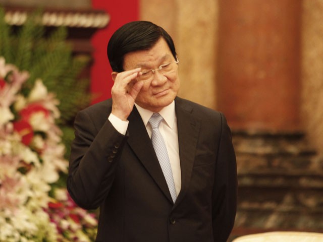 Nguyên Ủy viên Bộ Chính trị, nguyên Chủ tịch nước Trương Tấn Sang