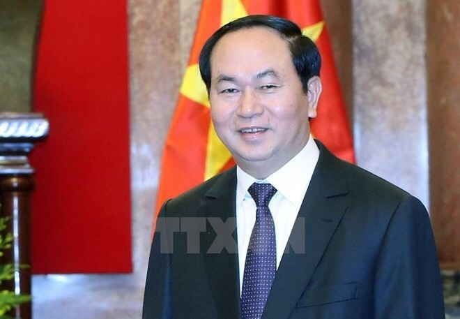 Chủ tịch nước Trần Đại Quang - Ảnh: TTXVN
