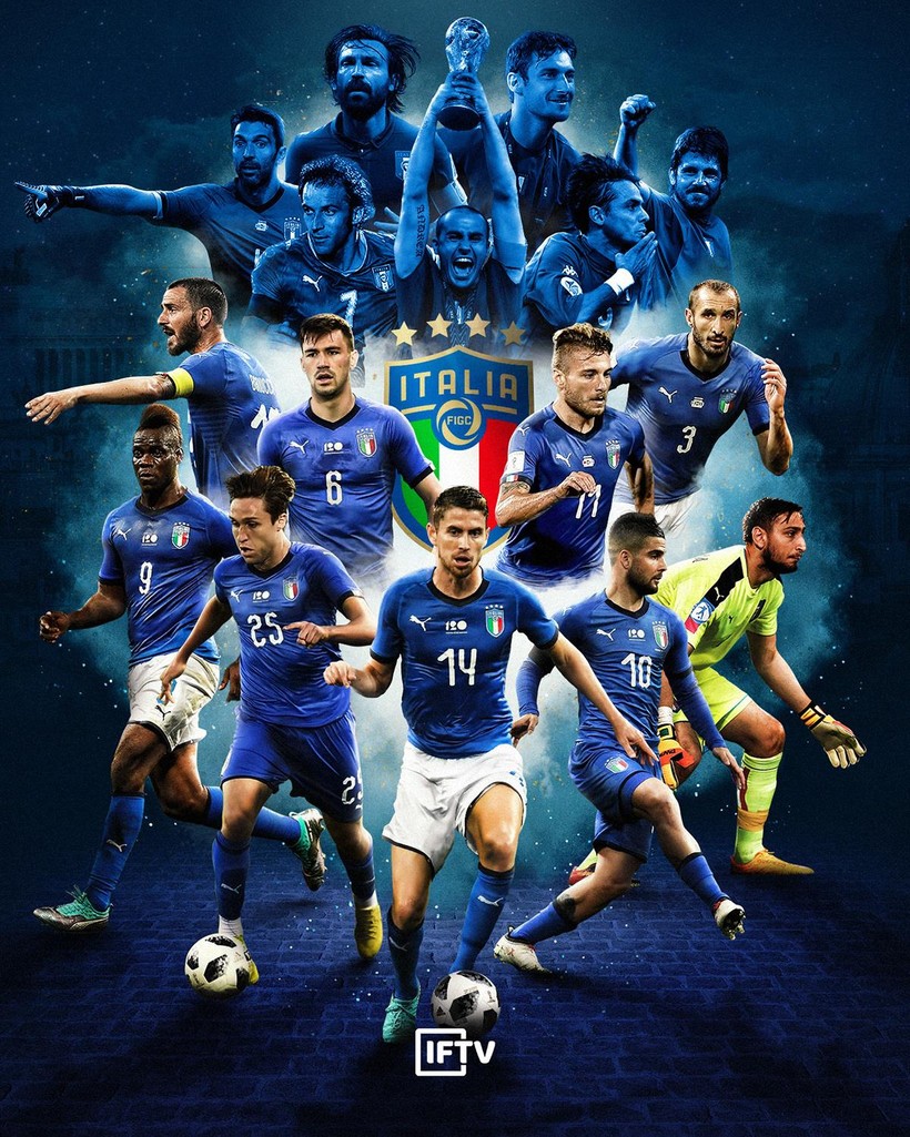 Nếu Serie A vẫn thuộc về các ngoại binh thì đội tuyển Italia chỉ còn là cái bóng của quá khứ huy hoàng. Ảnh VietTimes