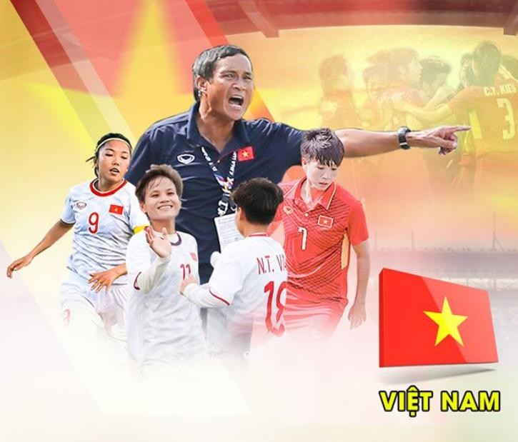 Các cô gái Việt Nam đang có cơ hội đến tham dự Olympic Tokyo năm 2020. Ảnh VFF