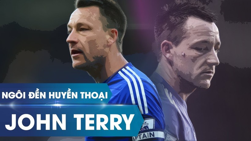 Cho đến khi rời đội bóng thành London vào mùa giải 2016, Terry đã đá 492 trận, ghi được 41 bàn thắng dù chơi ở hàng phòng thủ. Ảnh CLB