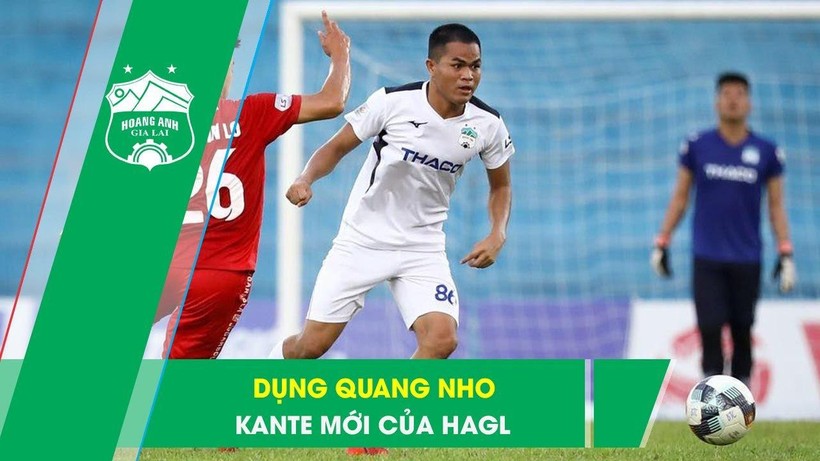 Dụng Quang Nho là cái tên nổi bật nhất trong đoàn quân HLV Đinh Thế Nam ở giải U23 Đông Nam Á vừa qua. Ảnh HAFC.