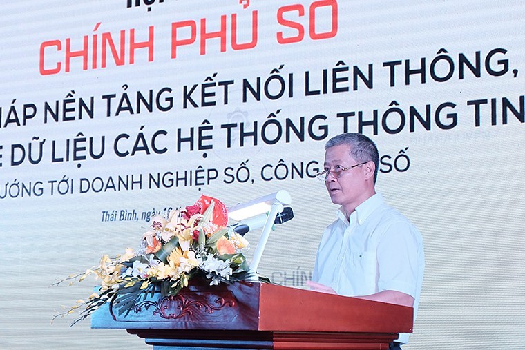 Thứ trưởng Nguyễn Thành Hưng phát biểu tại Hội thảo