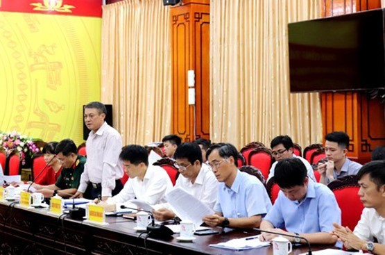 Thứ trưởng Bộ TT&TT Phạm Hồng Hải phát biểu tại buổi làm việc