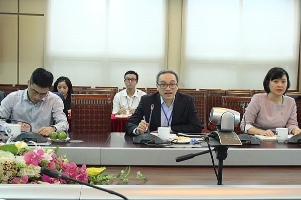 Thứ trưởng Bộ TT&TT Phan Tâm phát biểu tại buổi Tọa đàm