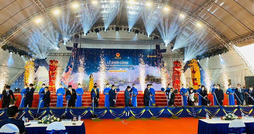 Lễ khởi công Quần thể nghỉ dưỡng khoáng nóng tại xã Quảng Yên, huyện Quảng Xương tỉnh Thanh Hóa