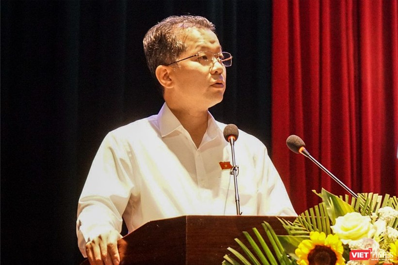 Ông Nguyễn Văn Quảng, Bí thư Thành ủy, Trưởng đoàn đại biểu Quốc hội TP Đà Nẵng