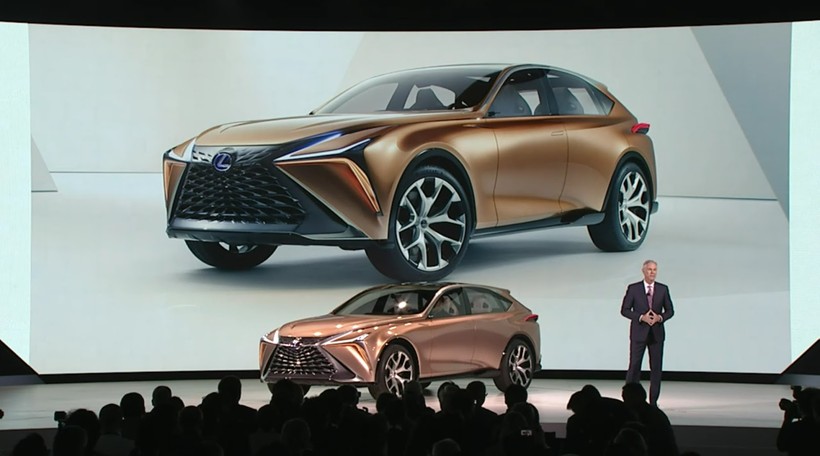 Lexus LF-1 Limitless Concept vừa được ra mắt tại triển lãm Detroit 2018 (Ảnh: Lexus)