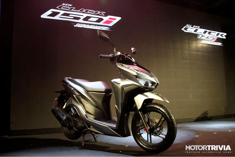 Honda Click 2018 thế hệ mới tập trung thay đổi ở một số trang bị tiện nghi công nghệ và bổ sung thêm bản 150cc