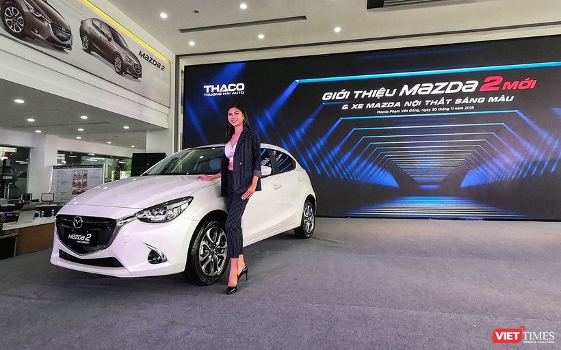 Mazda 2 2018 sẽ không còn được lắp ráp CKD tại nhà máy của Thaco mà được chuyển sang dạng nhập khẩu nguyên chiếc từ Thái Lan. (Ảnh: Ngô Minh)