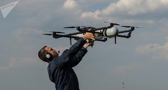 Căn cứ khủng bố sẽ bị lộ diện trên các bức ảnh do UAV chụp nhờ công nghệ của Nga. Nguồn: Sputnik.
