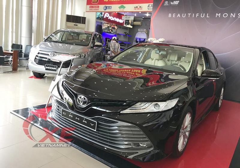 Toyota Camry 2019 ra mắt cuối tháng 4 vừa qua nên chưa đóng góp được nhiều doanh số cho Toyota