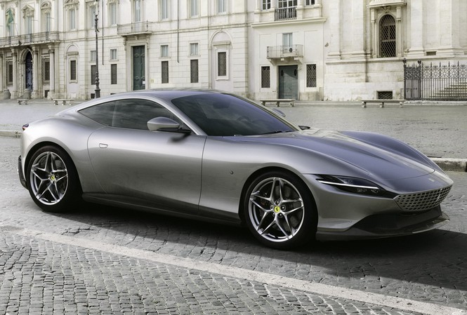 Một mẫu xe của Ferrari 