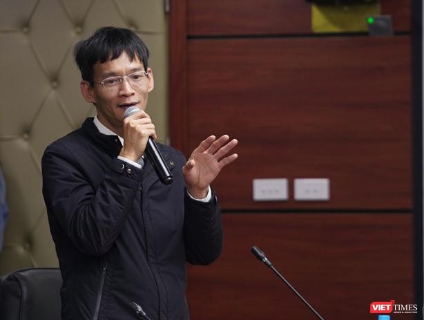 Ông Nguyễn Xuân Cường tai buổi họp báo công bố kế hoạch hoạt động của Hội Thể thao Điện tử Giải trí Việt Nam năm 2021.