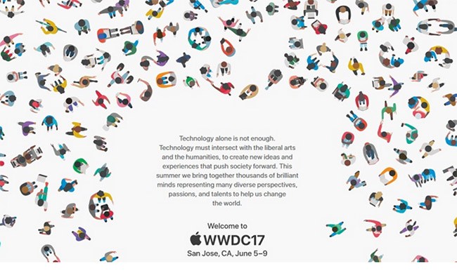 Sự kiện WWDC 2017 sẽ được tổ chức từ 5/6 - 9/6
