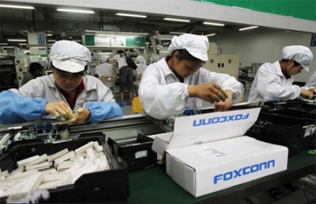 Foxconn là đơn vị chuyên lắp ráp iPhone cho Apple