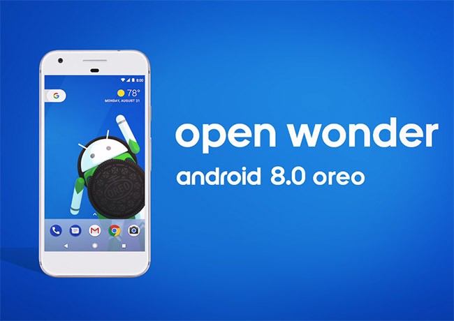 Androiod 8.0 được gọi là Android Oreo (ảnh: YouTube)
