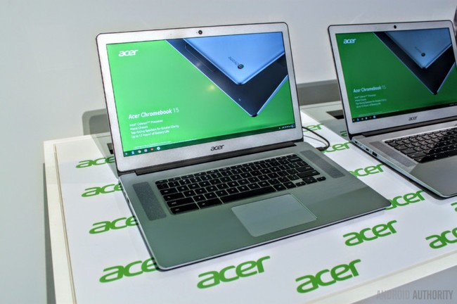 Acer Chromebook 15 (ảnh: Androiod Authority)
