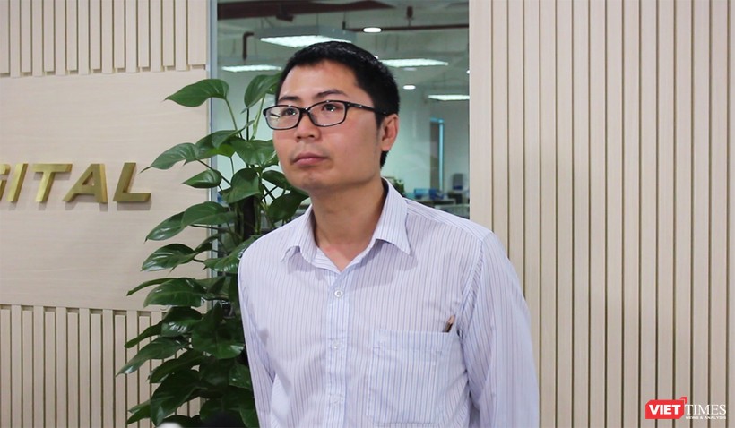 ông Nguyễn Quang Đồng, Viện trưởng Viện Nghiên cứu Chính sách và Phát triển Truyền thông (ảnh: Đăng Khoa) 