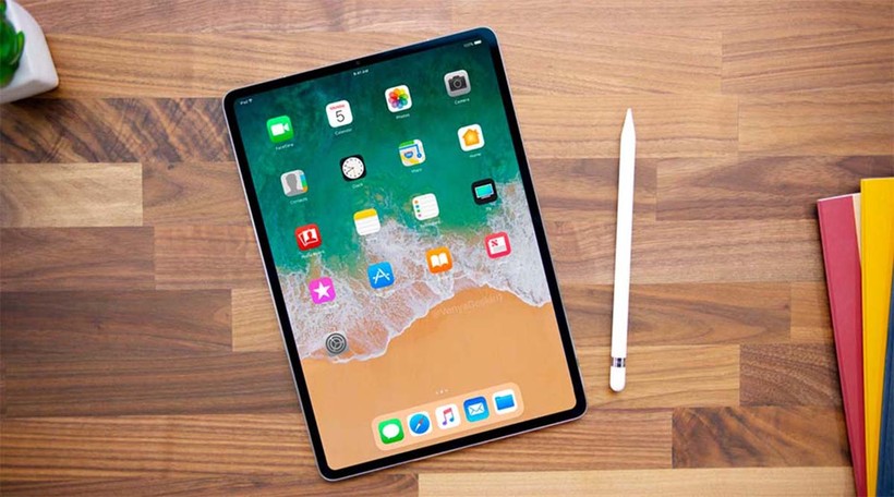 iPad Pro 2018 có thiết kế đẹp mắt với viền màn hình mỏng (ảnh: WCCFTech)