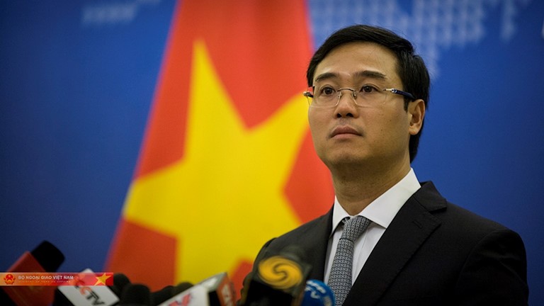 ông Ngô Toàn Thắng, Phó phát ngôn viên Bộ Ngoại giao (ảnh: Thanh Niên)