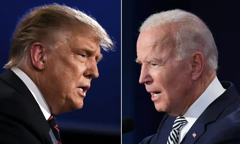 Ông Donald Trump và Joe Biden, ai sẽ trở thành Tổng thống Mỹ lần thứ 46? (ảnh AFP) 