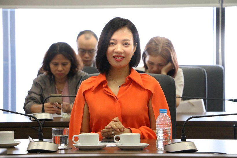 Bà Nguyễn Hiền Phương – Phó Tổng Giám đốc Hanoi Telecom.