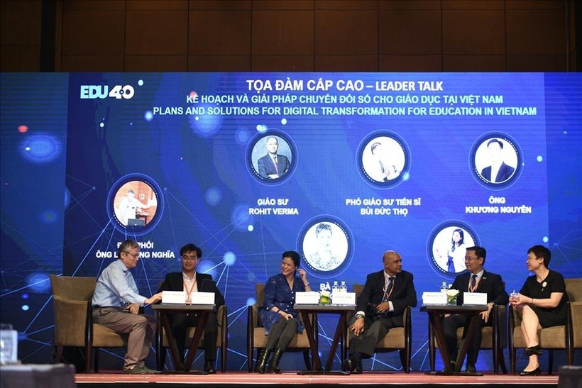 Các đại biểu thảo luận tại sự kiện EDU4.0 lần thứ nhất được tổ chức vào tháng 11/2020.