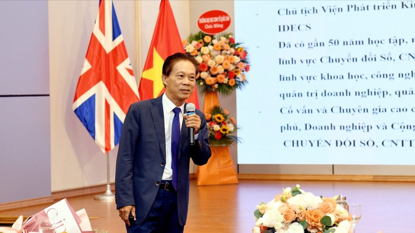 Ông Đặng Vũ Tuấn, Phó Chủ tịch VDCA phát biểu tại sự kiện (nguồn: ĐHKTQD)