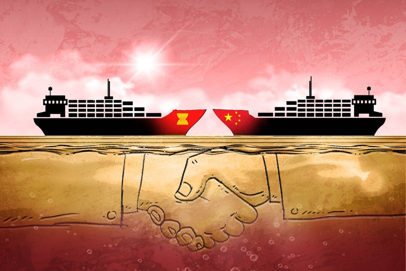 Kênh đào Bình Lục đưa cho là sẽ thúc đẩy thương mại giữa Trung Quốc và khối ASEAN (ảnh: SCMP)