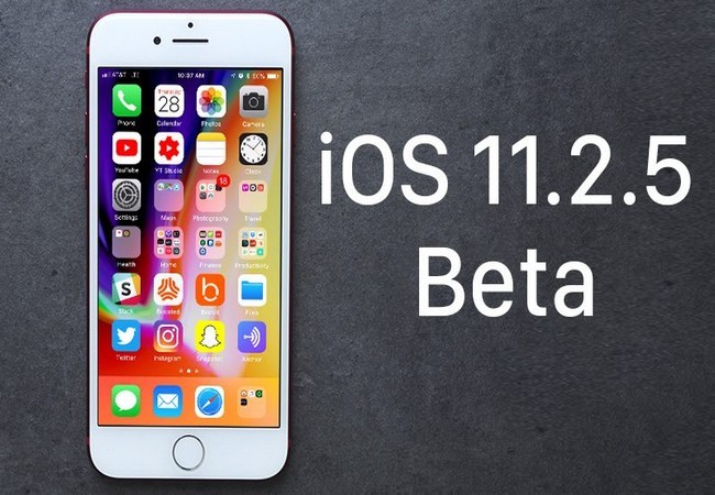 Apple vừa phát hành bản xem trước iOS 11.2.5 (ảnh Reuters)