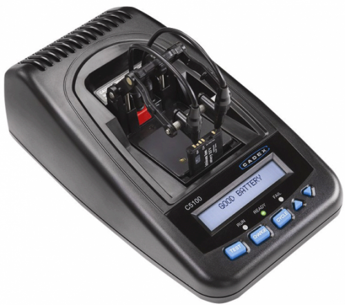 Cadex C5100-B có thể kiểm tra các pin đơn Li-ion dung lượng tới 4.000 mAh.